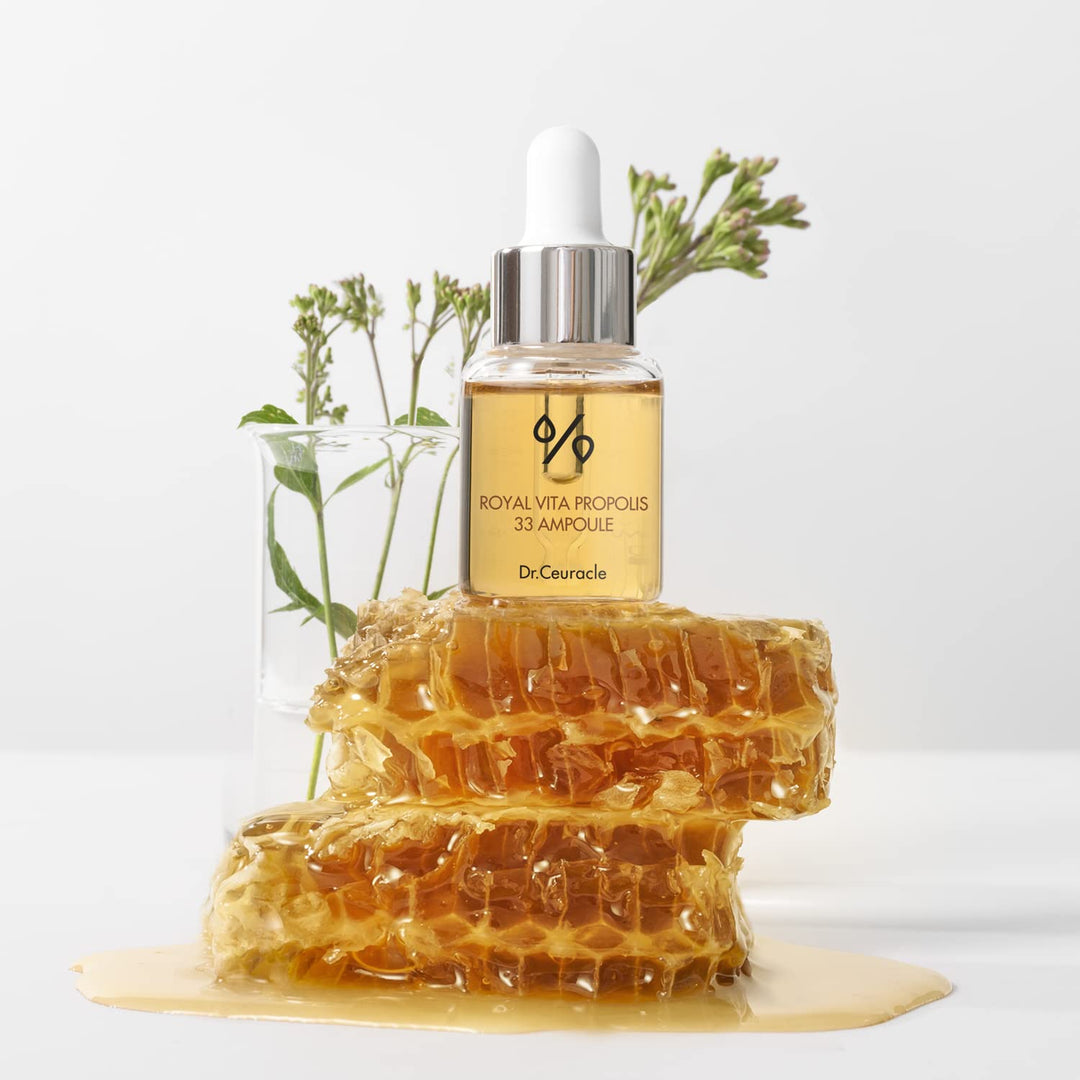 Honey Nourishing EssenceㅣRoyal Vita Propolis 33 AmpouleㅣKorean Skin Care, Dr.Ceuracle